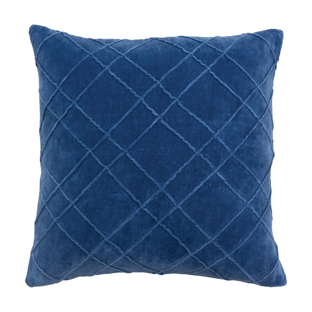 Hello Honey® Velvet Cotton Throw Pillow with Piped Pattern
